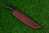 Tactical Damascus Steel Tanto Knife with Serrated Spine & Black Micarta Handle (AW-137)