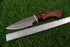 Handcrafted Damascus Fixed Blade Hunting Knife with Walnut Handle AW-96