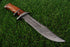 Premium Damascus Steel Clip-Point Bowie Knife AW-99