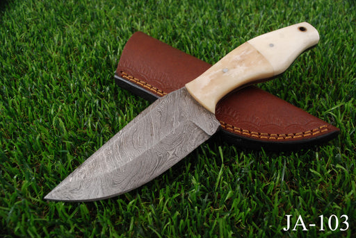 Premium Hand-Forged Damascus Steel Tracker Skinner AW-103