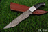 AW-109 Premium Damascus Steel Tanto Survival Blade