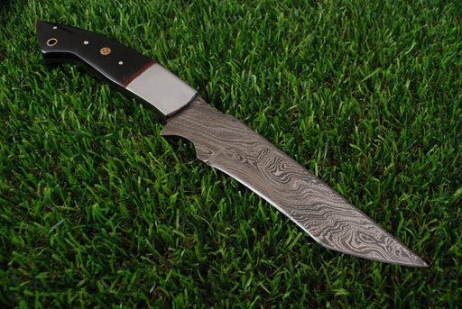 AW-109 Premium Damascus Steel Tanto Survival Blade