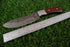 AW-111 Professional Damascus Steel Drop-Point Skinner