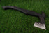 Tactical Raven Wing Viking Axe – Hand-Forged Black Finish with Leather Wrap (AW-122)