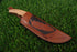 Professional Fixed-Blade Gut Hook Skinner with Polished Hardwood Handle (AW-132)