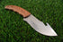 Professional Fixed-Blade Gut Hook Skinner with Ergonomic Hardwood Handle (JA-134)