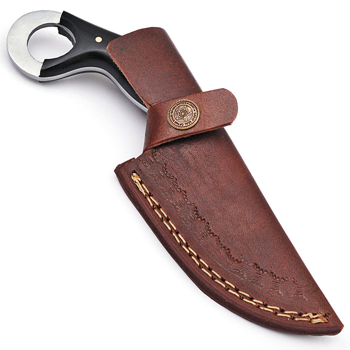 Tactical Damascus Steel Karambit Tracker AW-105