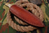 AW-008 "The Frontier Scout" Handmade Damascus Steel Hunting Knife with Bone Handle and Brass Bolster