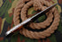 AW-010 "The Trail Boss" Handmade High-Carbon Steel Hunting & Survival Knife with Spine Serration and Bone Handle