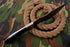 AW-014 "The Hunter Pro" Handmade Damascus Steel Drop Point Hunting Knife with Black Micarta Handle