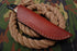 AW-023 "The Pathfinder" Handmade Damascus Steel Hunting & Survival Knife with Saw-back Spine, Brass Bolster, and Bone/Horn Handle