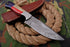 AW-048 Handmade Damascus Steel Hunting Knife – Patriot Edition Patriotic Bone & Wood Handle