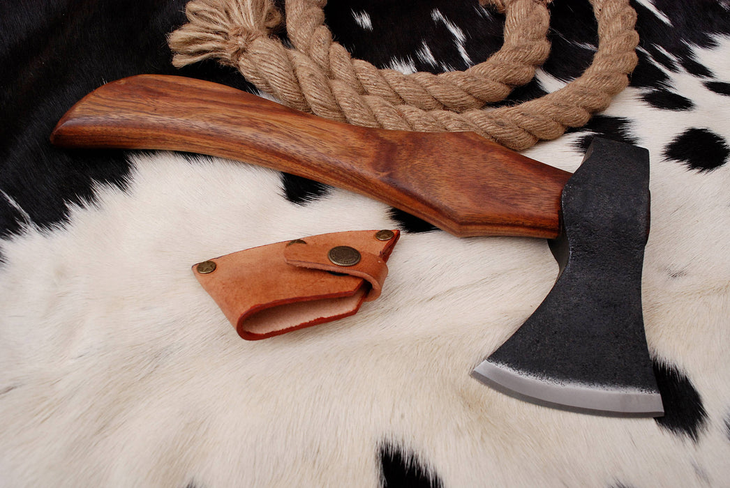 (AW-63) Custom Hand-Forged Survival Hatchet