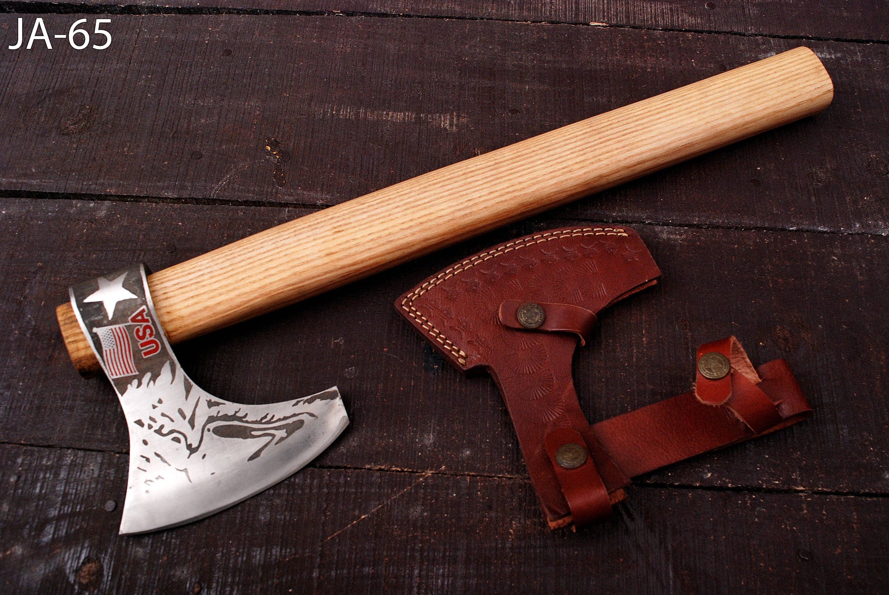 AW-65 Patriotic USA Edition Forged Steel Tomahawk