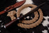 AW-88 Hand-Forged Damascus Steel Bowie Knife with Rosewood Handle and Steel Guard