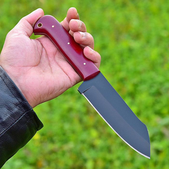 Tactical Damascus Steel Curved Karambit AW-106