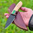 Professional Fixed Blade Skinner with Rainbow Accents AW-107
