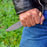 Professional Fixed Blade Skinner with Rainbow Accents AW-107