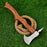Viking Style War Hammer Axe with Carved Ash Wood Handle (JA-138)