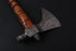 Hand-Forged Damascus Steel Pipe Tomahawk with Segmented Rosewood Handle (AW-141)